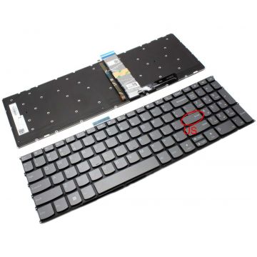 Tastatura Lenovo IdeaPad Slim 5 16ABR8 iluminata backlit US fara rama enter mic