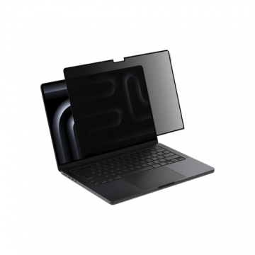 Filtru confidentialitate Belkin SCREEN FORCE TruePrivacy pentru Macbook Pro 14 inch M1-3 (Negru)