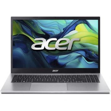 Laptop Acer Aspire Go 15 AG15-42P (Procesor AMD Ryzen™ 5 5625U (16M Cache, up to 4.30 GHz) 15.6inch FHD, 16GB, 512GB SSD, AMD Radeon Graphics, Argintiu)