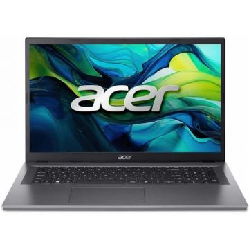Laptop Acer Aspire Go 17 AG17-31P (Procesor Intel® Core™ 3 N355 (6M Cache, up to 3.90 GHz) 17.3inch FHD, 16GB, 512GB SSD, Intel Integrated Graphics, Gri)