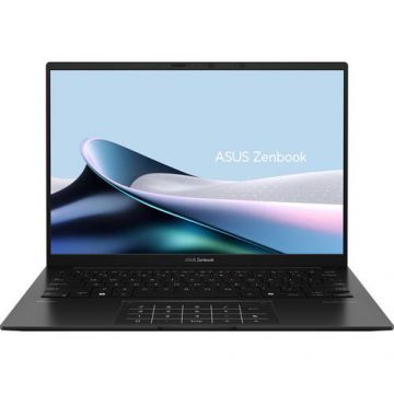 Laptop ASUS Zenbook 14 OLED UM3406KA (Procesor AMD Ryzen™ Al 7 350 (16M Cache, up to 5.0 GHz), 14inch WUXGA, 32GB LPDDR5X, 1TB SSD, AMD Radeon™ 860M Graphics, Win 11 Pro, Negru)
