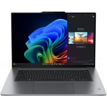 Laptop Lenovo ThinkPad X9-15 Gen 1 (Procesor Intel® Core™ Ultra 7 258V (12M Cache, up to 4.80 GHz) 15.3inch 2.8K OLED Touch 120Hz, 32GB LPDDR5X, 2TB SSD, Intel Arc 140V Graphics, Windows 11 Pro, Gri)