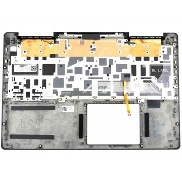 Tastatura Dell 02D6K1 Neagra cu Palmrest Gri iluminata backlit