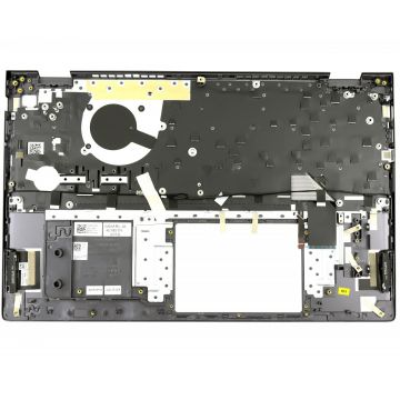 Tastatura Dell Vostro 5502 Neagra cu Palmrest Gri iluminata backlit