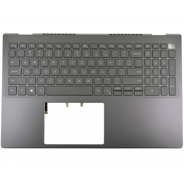 Tastatura Dell W7PK2 Neagra cu Palmrest Gri iluminata backlit