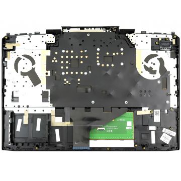 Tastatura HP L24369 001 Neagra cu Palmrest Negru si TouchPad iluminata RGB backlit