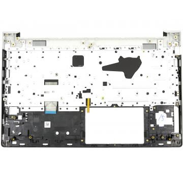 Tastatura HP ProBook 455 G9 Neagra cu Palmrest argintiu iluminata backlit