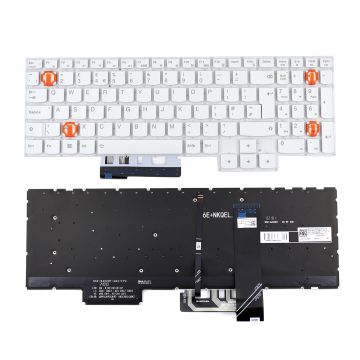 Tastatura Lenovo Legion 5 Pro 16ITH6 Alba iluminata backlit