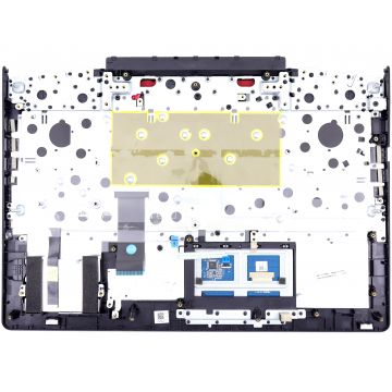 Tastatura Lenovo Legion Y720 15IKB Type 80VR Gri cu Palmrest Negru si TouchPad iluminata RGB backlit
