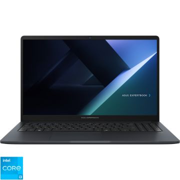 Laptop ASUS 15.6'' ExpertBook B1 B1503CVA, FHD, Procesor Intel® Core™ i3-1315U (10M Cache, up to 4.50 GHz), 8GB DDR5, 256GB SSD, Intel UHD, No OS, Gentle Grey