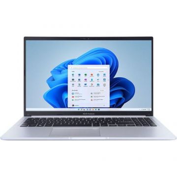 Laptop Asus VivoBook M1502IA (Procesor AMD Ryzen™ 5 4600H (8M Cache, up to 4.0 GHz) 15.6inch FHD, 8GB, 512GB SSD, AMD Radeon, Win 11 Home, Argintiu)