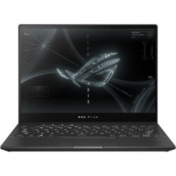 Laptop Gaming Asus ROG Flow X13 GV301RC-LI053W (Procesor AMD Ryzen 7 6800HS (16M Cache, up to 4.7 GHz), 13.4inch UHD+ Touch, 16GB, 512GB SSD, nVidia GeForce RTX 3050 @4GB, Win 11 Home, Negru)