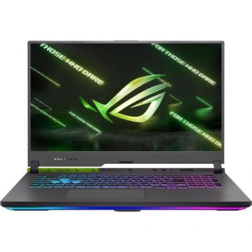 Laptop Gaming ASUS ROG Strix G17 G713RM (Procesor AMD Ryzen™ 9 6900HX (16M Cache, up to 4.9 GHz), 17.3inch QHD 240Hz, 16GB, 512GB SSD, nVidia GeForce RTX 3060 @6GB, Negru/Verde)