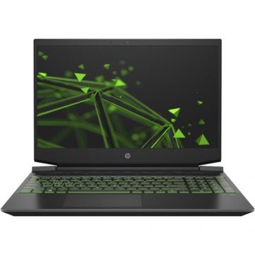 Laptop Gaming HP Pavilion 15-ec2104nq (Procesor AMD Ryzen™ 5 5600H (16M Cache, up to 4.2 GHz), 15.6inch FHD, 8GB, 512GB SSD, nVidia GeForce RTX 3050 Ti @4GB, Negru)