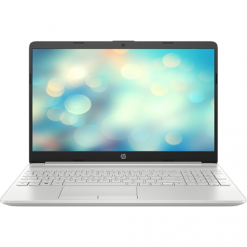 Laptop HP 15-dw4017nq (Procesor Intel® Core™ i5-1235U (12M Cache, up to 4.40 GHz, with IPU), 15.6inch FHD, 8GB, 512GB SSD, nVidia GeForce MX550 @2GB, Argintiu)