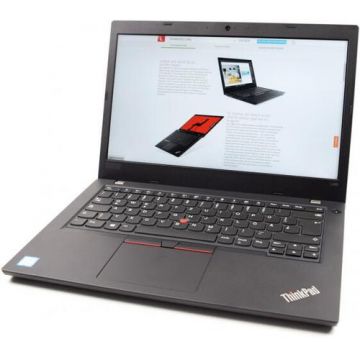 Laptop Refurbished Lenovo THINKPAD T480S CORE I5-8250U 1.60 GHZ 8GB DDR4 256GB NVME SSD 14.0inch 1920x1080 Webcam