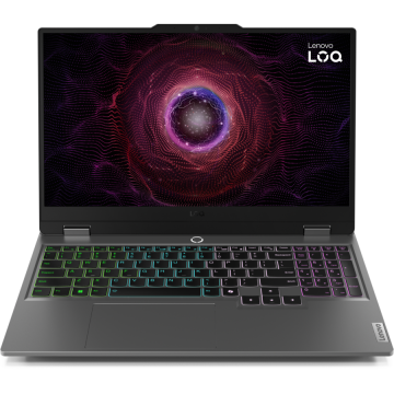 Laptop LOQ 15 FHD 15.6 inch AMD Ryzen 7 7435HS 16GB 512GB SSD RTX 4060 Free Dos Luna Grey