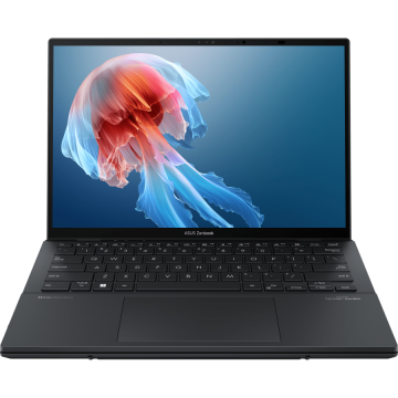 Laptop Zenbook Duo UX8406CA 3K 14 inch Intel Core Ultra 9 32GB 2TB SSD Windows 11 Basalt Gray