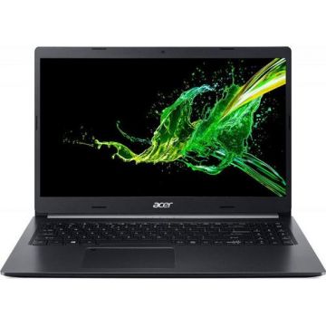 Laptop Acer Aspire 5 A515-55 (Procesor Intel® Core™ i5-1035G1 (6M Cache, up to 3.60 GHz), Ice Lake, 15.6inch FHD, 8GB, 512GB SSD, Intel® UHD Graphics, Linux, Negru)