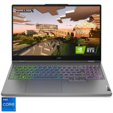 Laptop Gaming Lenovo Legion 5 15IAH7H, Procesor Intel Core i7-12700H pana la 4.70 GHz, 15.6inch Full HD IPS, 16GB, 512GB SSD, NVIDIA GeForce RTX 3070 8GB GDDR6, No OS