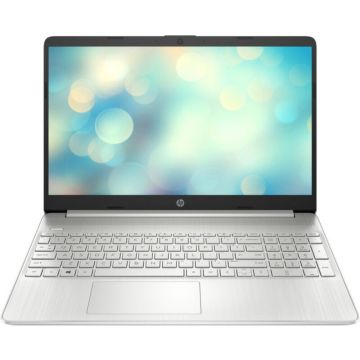 Laptop HP 15s-eq3009nq cu procesor AMD Ryzen™ 7 5825U pana la 4.50 GHz, 15.6 FHD, 16GB DDR4, 512GB PCIe SSD, AMD Radeon Integrated Graphics, FreeDOS, Natural Silver
