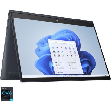 Laptop ultraportabil HP ENVY x360 13-bf0022nn cu procesor Intel® Core™ i5-1230U pana la 4.40 GHz, 13.3, Touch, WUXGA, IPS, 8GB, 512GB SSD, Intel® Iris® Xe Graphics, Windows 11 Home, Space Blue