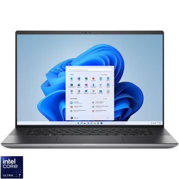 Laptop DELL 16'' Precision 5690 Workstation, FHD+, Procesor Intel® Core™ Ultra 7 165H (24M Cache, up to 5.00 GHz), 32GB LPDDR5X, 1TB SSD, RTX 1000 Ada 6GB, Win 11 Pro, 3Yr ProSupport