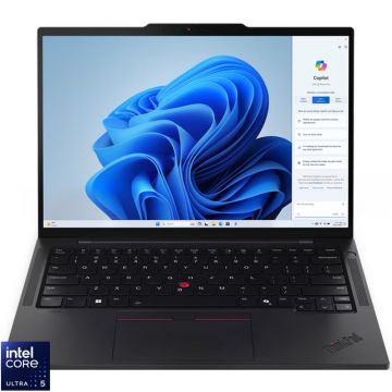 Laptop Lenovo 14'' ThinkPad T14s Gen 5, WUXGA IPS, Procesor Intel® Core™ Ultra 5 125U (12M Cache, up to 4.30 GHz), 16GB LPDDR5X, 512GB SSD, Intel Graphics, Win 11 Pro, Black