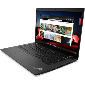 Lenovo Notebook Lenovo ThinkPad L14 Gen 4, 14 inch, Full HD, Intel Core i7-1355U, 8GB, 512GB, Windows 11 Pro, Negru