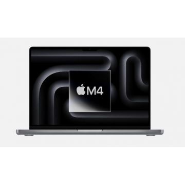 MacBook Pro 14.2'/Apple M4 (CPU 10-core, GPU 10-core, Neural Engine 16- core)/16GB/512GB - Space Gray - US KB (US power supply with included US- to-EU adapter)