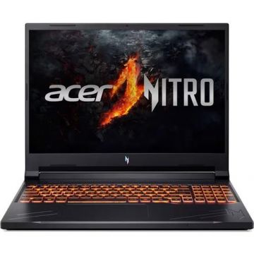 Laptop Gaming Acer Nitro V16 ANV16 (Procesor AMD Ryzen AI 5 340 (16M Cache, up to 4.80 GHz), 16inch WUXGA 165Hz, 16GB, 1TB SSD, nVidia GeForce RTX 4050 @6GB, Negru)