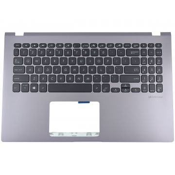 Tastatura Asus VivoBook 15 X509JA Neagra cu Palmrest Gri Tastatura Asus VivoBook 15 X509JA Neagra cu Palmrest Gri