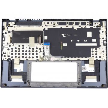 Tastatura Asus ZenBook 13 UX325JA Neagra cu Palmrest Gri fara TouchPad iluminata backlit Tastatura Asus ZenBook 13 UX325JA Neagra cu Palmrest Gri fara TouchPad iluminata backlit