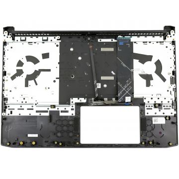Tastatura Lenovo 5CB1D04569 Neagra cu Palmrest Negru fara TouchPad iluminata backlit