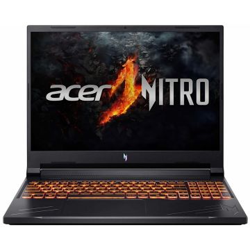 Acer Laptop Gaming Acer Nitro V16 ANV16, Procesor AMD Ryzen AI 5 340, 16, WUXGA, 165Hz, 16GB, 1TB SSD, nVidia GeForce RTX 4050 6GB, Negru