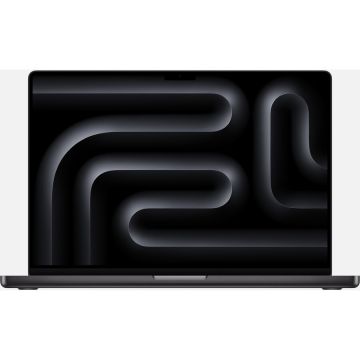 Apple Laptop Apple MACBOOK PRO M4 MAX, 16, 64GB RAM, 1TB SSD, Apple M4 Max 16-core, GPU 40-core, Tastatura INT, OS Sequoia, Negru