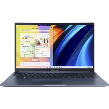 Asus Laptop ASUS 15.6'' Vivobook 15 X1502VA, FHD, Procesor Intel® Core™ i7-13620H (24M Cache, up to 4.90 GHz), 10 cores, 16GB DDR4, 1 TB SSD, Intel UHD, No OS, Albastru