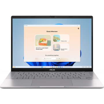 Asus Laptop ASUS Vivobook S14, Intel Core i5-13420H, 14inch WUXGA, 16GB RAM, SSD 1TB, Intel UHD Graphics, No OS, Argintiu Asus Laptop ASUS Vivobook S14, Intel Core i5-13420H, 14inch WUXGA, 16GB RAM, SSD 1TB, Intel UHD Graphics, No OS, Argintiu