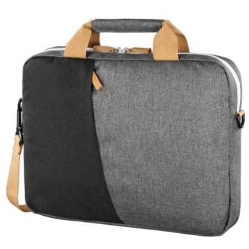 Geanta Laptop Hama Florence 15.6inch, 101568 (Negru/Gri)