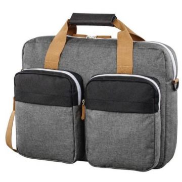 Geanta Laptop Hama Florence II 15.6inch, 101569 (Gri/Maro)