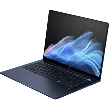 HP Laptop HP EliteBook Ultra G1i, Intel Core Ultra 7 266V, 14 inch, 2.8k, 16GB RAM, 512GB SSD, Intel Arc Graphics 140V, Windows 11 Pro, Albastru inchis