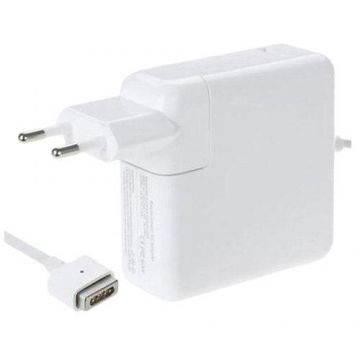 Incarcator retea Magsafe 2 Lamtech, Compatibil iPad si Macbook, Type inchTinch, 60W, 16,5V, 3,65A, Alb