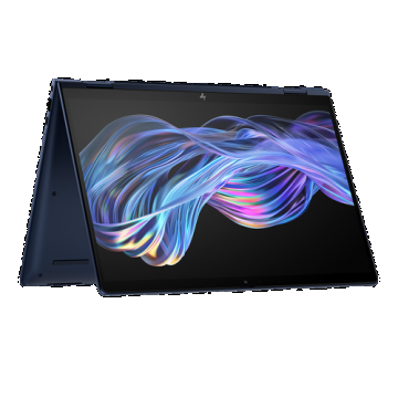 Laptop 2in1 HP EliteBook X Flip G1i (Procesor Intel® Core™ Ultra 7 258V (12M Cache, up to 4.80 GHz) 14inch WUXGA Touch, 5G, 32GB, 1TB SSD, Intel Arc 140V, Win 11 Pro, Albastru)
