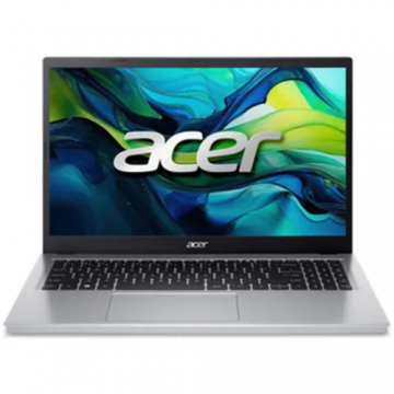 Laptop Acer Aspire Go 15 AG15-71P (Procesor Intel® Core™ i5-1334U (12M Cache, up to 4.60 GHz) 15.6inch FHD, 16GB, 512GB SSD, Intel Iris Xe Graphics, Argintiu)