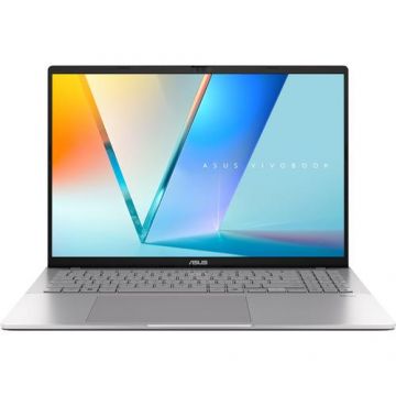 Laptop ASUS VivoBook S16 M3607HA (Procesor AMD Ryzen™ 5 220 (16M Cache, up to 4.90 GHz) 16inch WUXGA 144Hz, 16GB, 1TB SSD, AMD Radeon 740M Graphics, Argintiu)