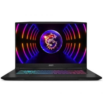 Laptop Gaming MSI Katana 17 B12VEK (Procesor Intel® Core i5-12450H (12M Cache, up to 4.4 GHz) 17.3inch FHD 144 Hz, 16GB DDR5, 512GB SSD, NVIDIA GeForce RTX 4050 @6GB, Negru)