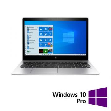 Laptop Refurbished HP EliteBook 850 G5, Intel Core i5-8350U 1.70 - 3.60GHz, 8GB DDR4, 256GB SSD, 15.6 Inch Full HD, Fara Webcam + Windows 10 Pro Laptop Refurbished HP EliteBook 850 G5, Intel Core i5-8350U 1.70 - 3.60GHz, 8GB DDR4, 256GB SSD, 15.6 Inch Full HD, Fara Webcam + Windows 10 Pro