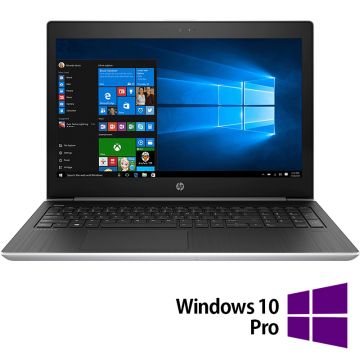 Laptop Refurbished HP ProBook 450 G5, Intel Core i5-8250U 1.60 - 3.40GHz, 8GB DDR4, 256GB SSD, 15.6 Inch Full HD, Tastatura Numerica, Webcam + Windows 10 Pro