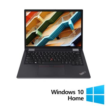 Laptop Refurbished Lenovo X13 Yoga G2, Intel Core i5-1145G7 2.60 - 4.40GHz, 16GB DDR4, 512GB SSD, 13.3 Inch Full HD, Webcam + Windows 10 Home