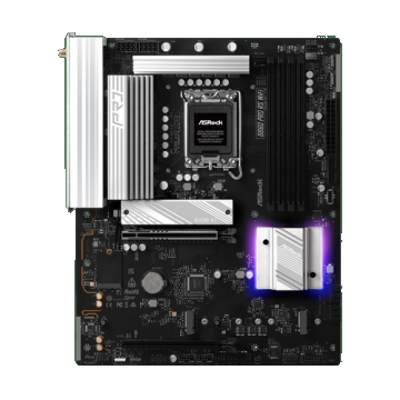 Placa de baza ASRock B860 PRO RS WIFI, Intel B860, LGA 1851, DDR5, ATX